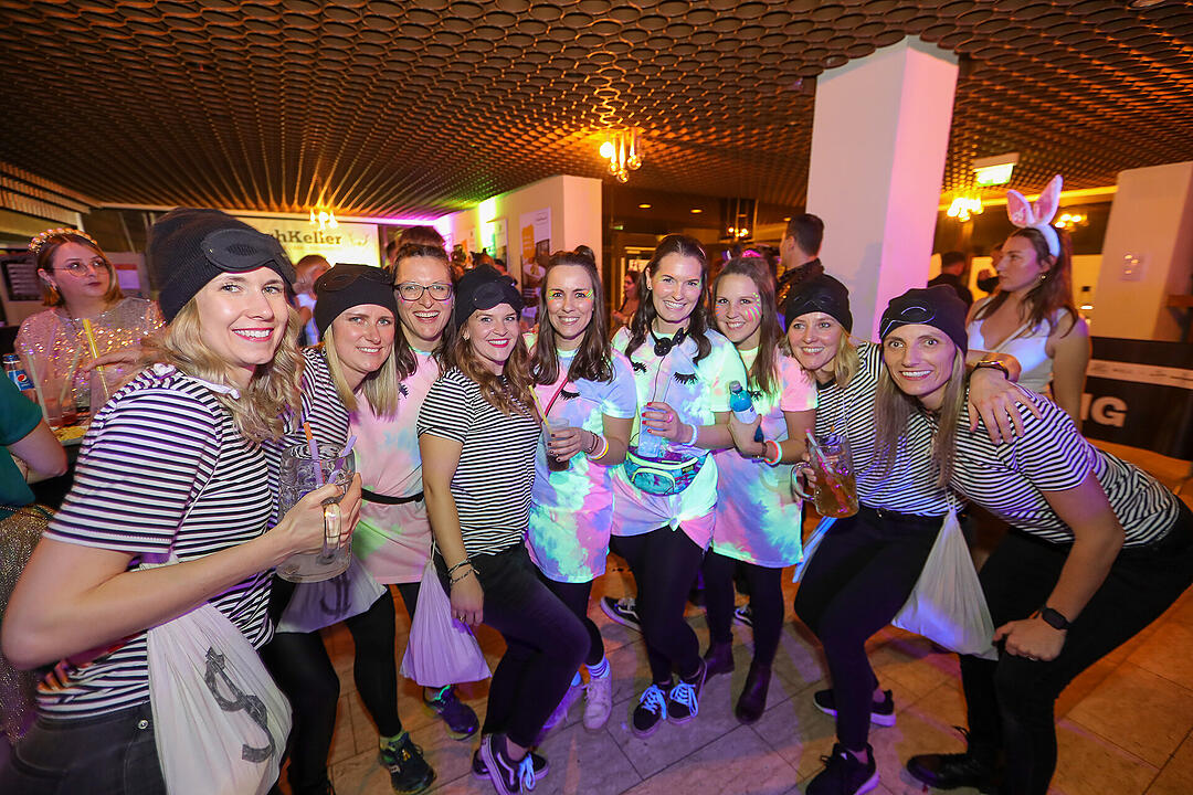 Beste Partystimmung in der Stadthalle