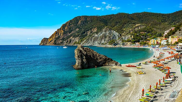Urlaub Italien, Strand, Monterosso al mare, Ligurien