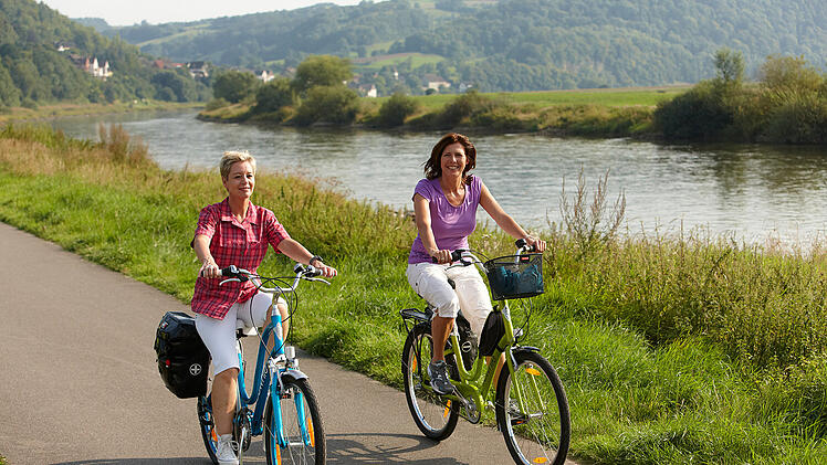 Der beliebteste Radweg Deutschlands: Auf dem Weser-Radweg kannst du dich über eine perfekt ausgebaute Infrastruktur und grandiose Landschaften freuen.