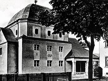 Die ehemalige Synagoge Bad Brückenau stand im Alten Schlachthofweg. Heute befindet sich darin ein Fitness-Studio. Foto: Stadtarchiv Bad Brückenau