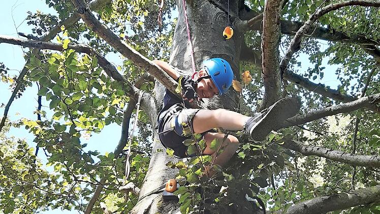 Klettern ist eine von vielen Freizeitaktivit&auml;ten