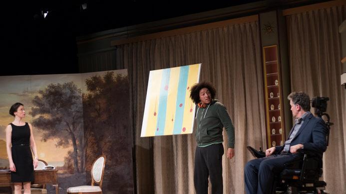 Szene aus dem Stück "Ziemlich beste Freunde"Foto: Mariell Dörrschmidt