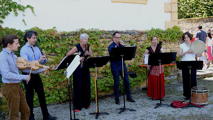 Das Ensemble "I fedeli" aus Basel mit Darbietung von Musik aus dem 16. JahrhundertGünther Geiling