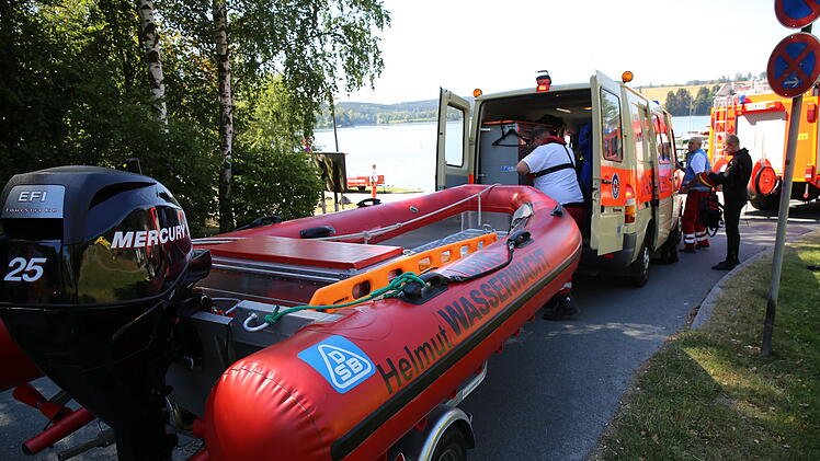 Rettungseinsatz in Hof