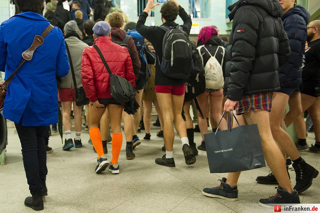 "No Pants Subway Ride" 2016 in Berlin und Prag