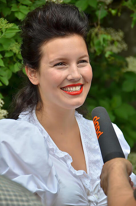 Presse Fotoshooting des Jungbauernkalenders 2013