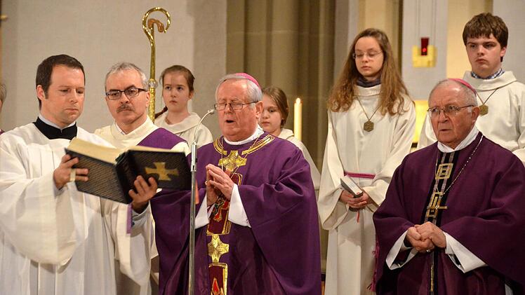 Besuch des Bischofs in Bad Kissingen. Foto: Peter Rauch