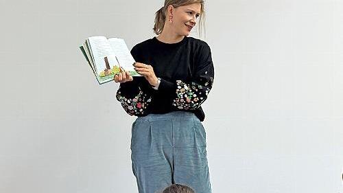 Claudia Scharf sorgte mit ihren Geschichten für spannende Stunden.