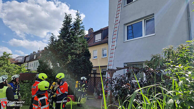 Bamberg: "Personen in Gefahr" - Feuerwehr Bamberg spricht von Rettung in letzter Sekunde