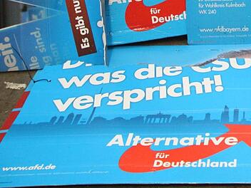 Setzen sich die Wahlerfolge der AfD auch bei der Kulmbacher Kommunalwahl im März 20, wird wohl die AfD im nächsten Jahr in den Kulmbacher Stadtrat einziehen.