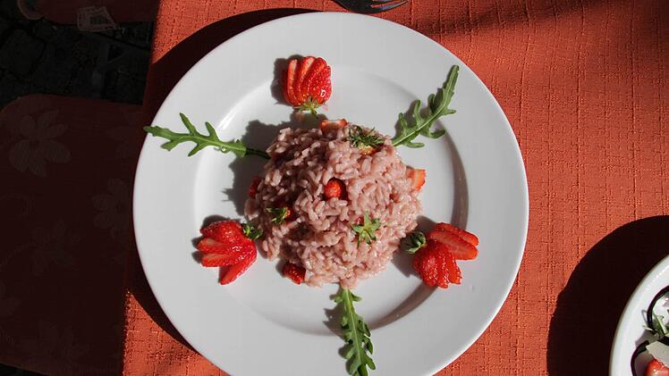 Risotto alle fragole  Foto: Christian Bauriedel