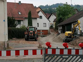 Noch finden in diesem Bereich Riedenbergs umfangreiche Bauarbeiten statt. Doch schon bald soll hier ein weiterer schöner Platz entstehen, der auch zum Verweilen einlädt. Foto: Evelyn Schneider