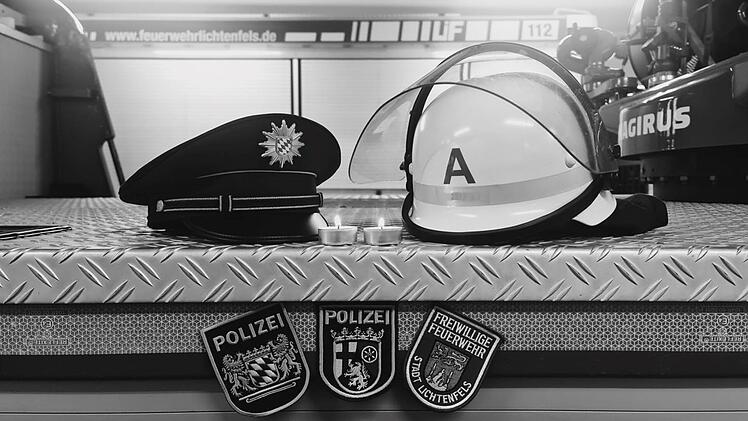 Lichtenfels: Feuerwehr mit emotionalem Statement nach Polizistenmorden