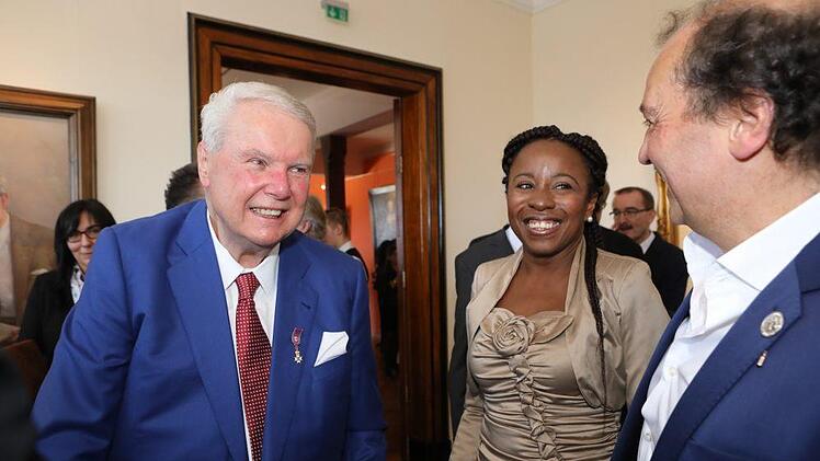 Mit Rolf und Nini Beyersdorf. Foto: Barbara Herbst