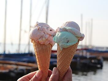Eis essen