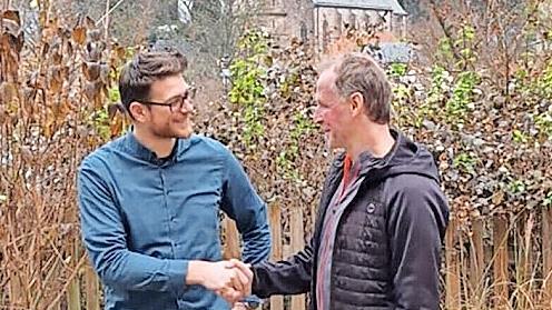 Leonard von der Weth (Geschwister-Gummi-Stiftung), Andreas Greiner (Montessori Schule Mitwitz)