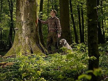 Mit Simon Abeln im Wald