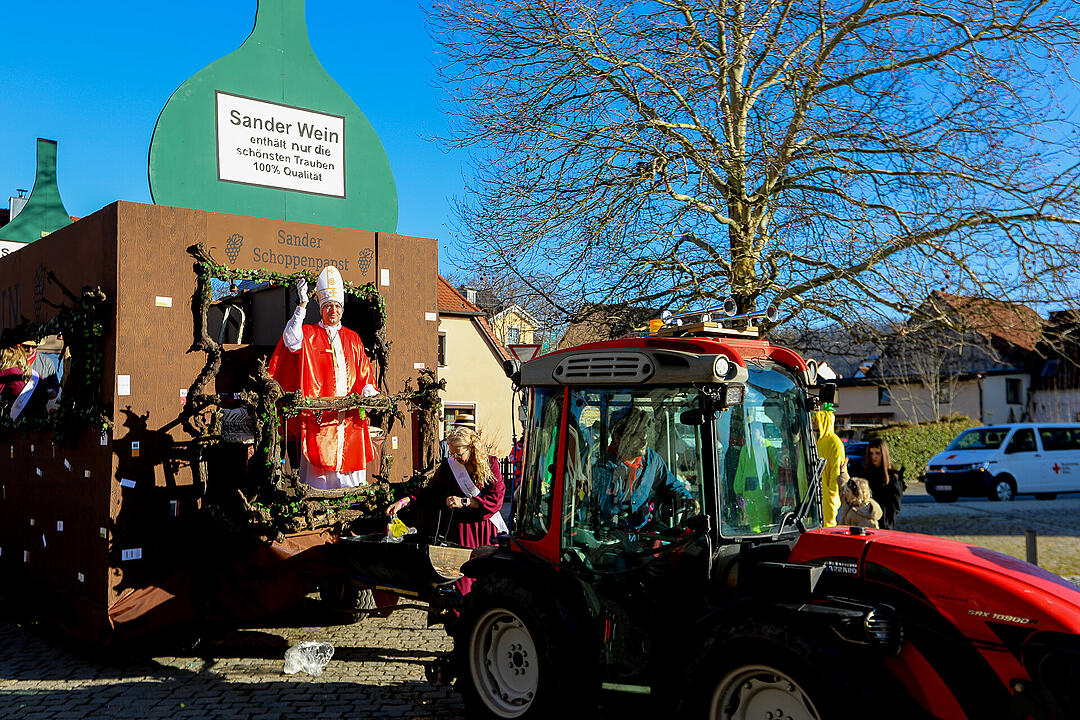 Fasching in Sand am Main!