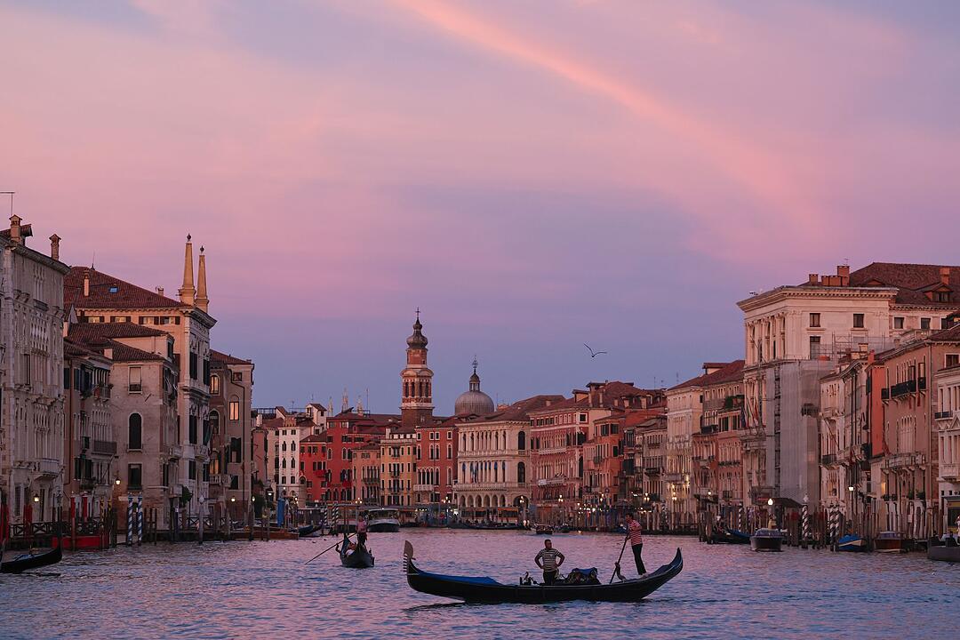 Gondeln in Venedig