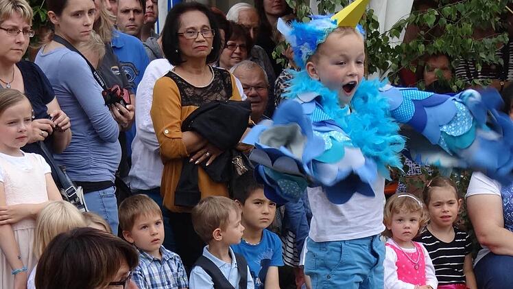 Fynn Platzer lockte mit Gesang sein Weibchen an. Foto: Johanna Eckert