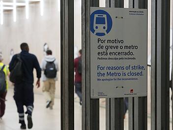 Generalstreik in Portugal