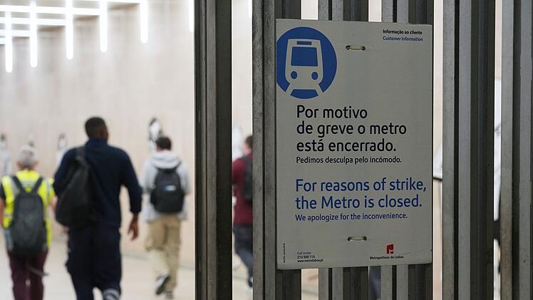 Generalstreik in Portugal