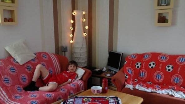 So hat es bei Jano Scheler am Tag des Champions League Finale ausgesehen. Foto: Scheler
