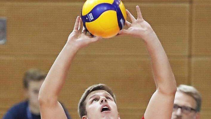 Zuspieler Rafal Prokopczuk (unser Bild) m&ouml;chte gegen seinen polnischen Landsmann Adam Kowalski punkten. Foto: Daniel L&ouml;b