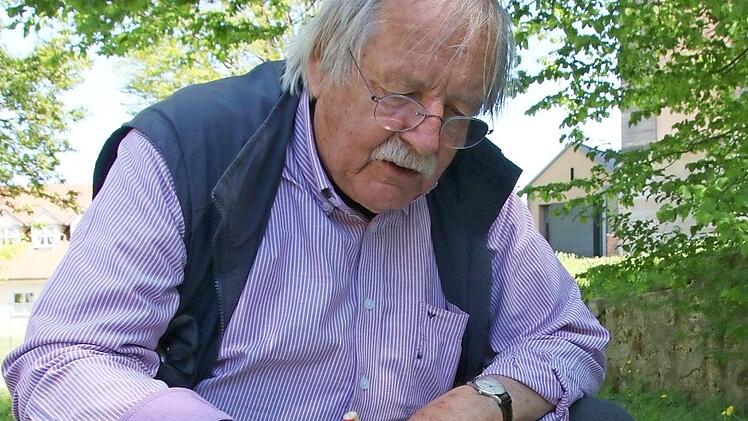 Jürgen Meyer-Andreaus hat das alte Scheunenviertel malerisch festgehalten. Foto: Josef Hofbauer