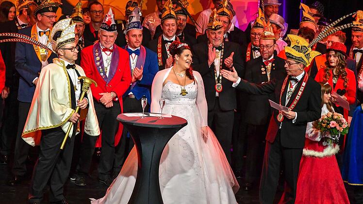 Oli I. und Antje I. sind Coburgs neues Prinzenpaar. Ronald Rinklef