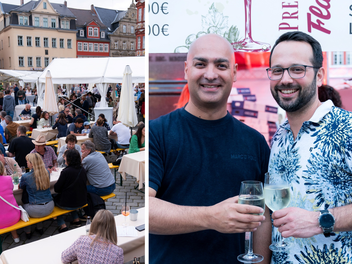 Coburger Weinfest: Gro&szlig;er Andrang bei Er&ouml;ffnung - "ihr habt uns &uuml;berrannt"