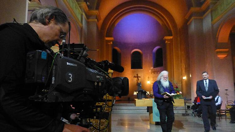 23. November 2014: ZDF-Liveübertragung des Fernsehgottesdienstes aus der Erlöserkirche in Bad Kissingen.