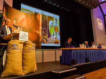 Markus Stodden, Vorstandssprecher der Kulmbacher Brauerei, berichtet über den Geschäftsabschluss 2018. Foto: Kulmbacher Brauerei