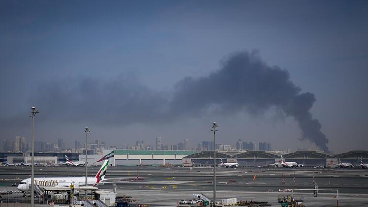 Angriff auf den Iran - Flughafen in Dubai