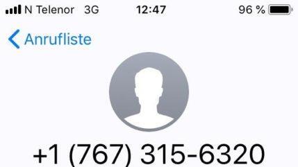 Tauchen solche Anruf-Infos auf dem Handy auf, sollte man vorsichtig sein.Foto: privat