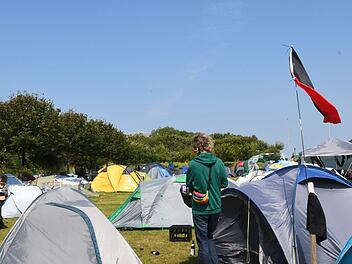 Punk-Protestcamp 3.0 auf Sylt