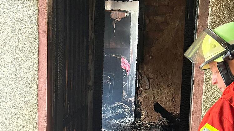Reichenschwand: Brand in Einfamilienhaus - enormer Sachschaden