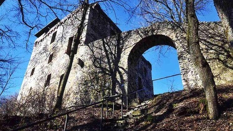 Die Ruine ist am 23. und 24. August zu besichtigen. Foto: Landratsamt