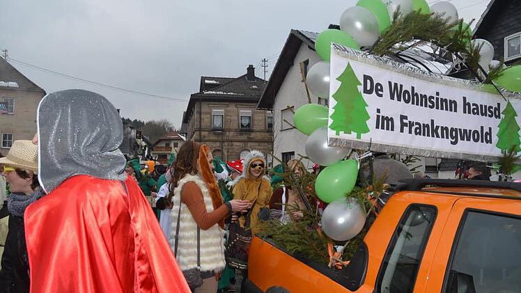 Die Rothenkirchener Narren. Foto: Hofmann
