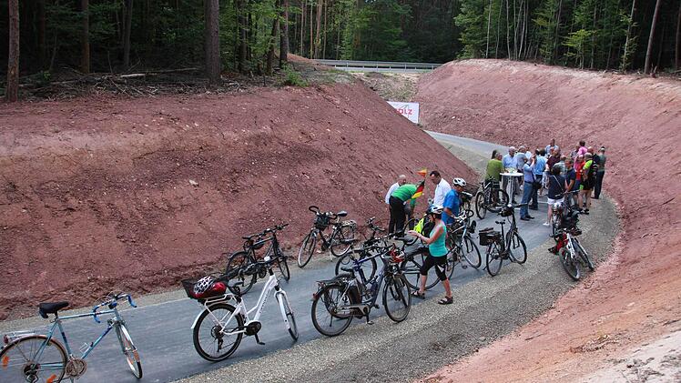 Eröffnung Radweg Albertshausen - Bad Kissingen Foto: Carmen Schmitt