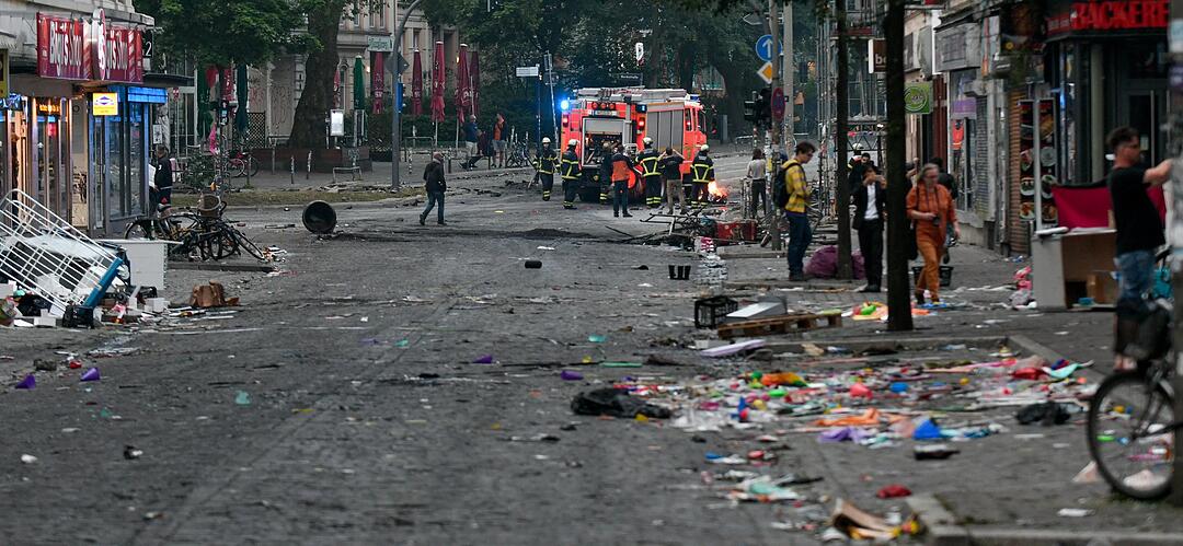 G20-Gipfel - nach den Ausschreitungen
