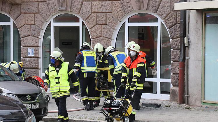 Die 31 Einsatzkräfte der Feuerwehren Kulmbach und Höferänger hatten den Brand schnell unter Kontrolle.