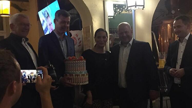 CSU-Wahlparty im Bamberger Ambräusianum