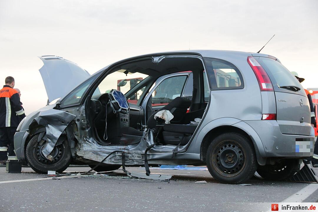 Unfall bei Rauhenebrach