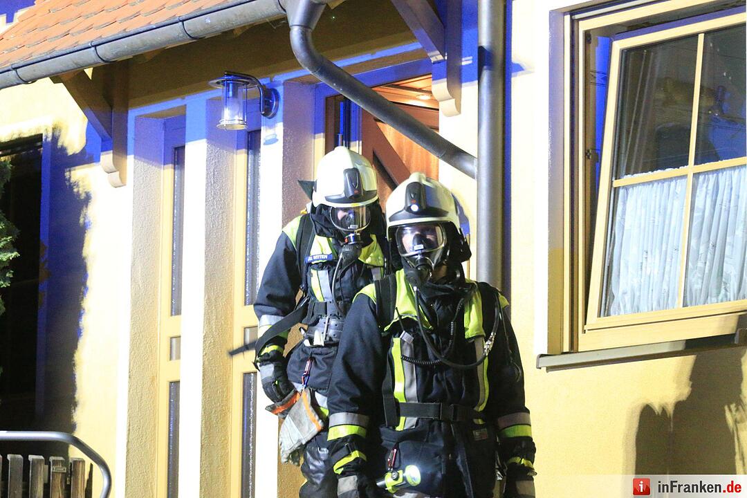 Brand in Roßdorf am Forst