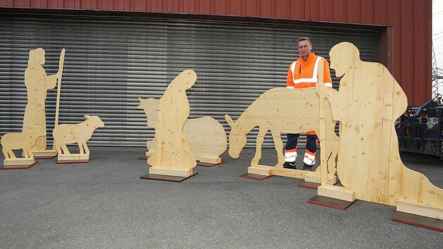 Bayreuth: Stadtbauhof fertigt sieben neue Krippenfiguren f&uuml;r Christkindlesmarkt