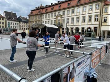 Bamberg: Turnier mit K.O.-Modus - Nächste Menschenkicker-Spiele finden bald statt