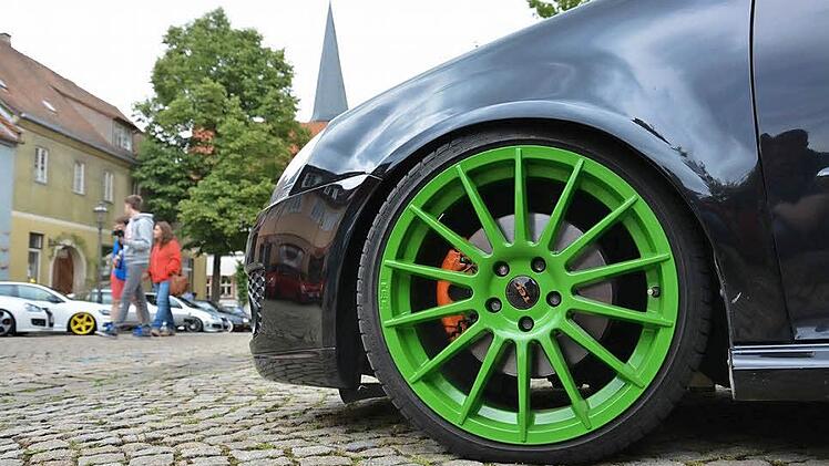 GTI-Fahrer aus ganz Deutschland und dem benachbarten Ausland treffen sich am 3. Oktober wieder in Münnerstadt. Foto: Archiv/Björn Hein