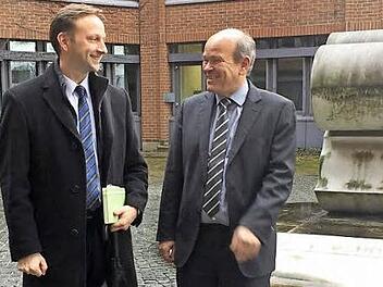 Bürgermeister Robert Bosch sprach in München mit dem Verfassungsschutzpräsidenten Burkhard Körner. Foto: privat