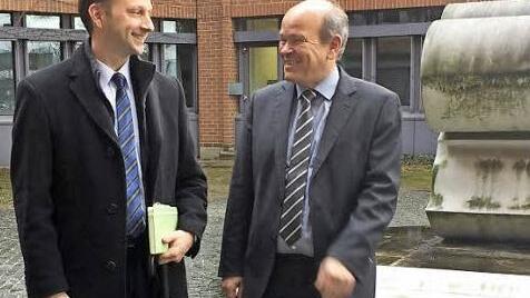 Bürgermeister Robert Bosch sprach in München mit dem Verfassungsschutzpräsidenten Burkhard Körner. Foto: privat
